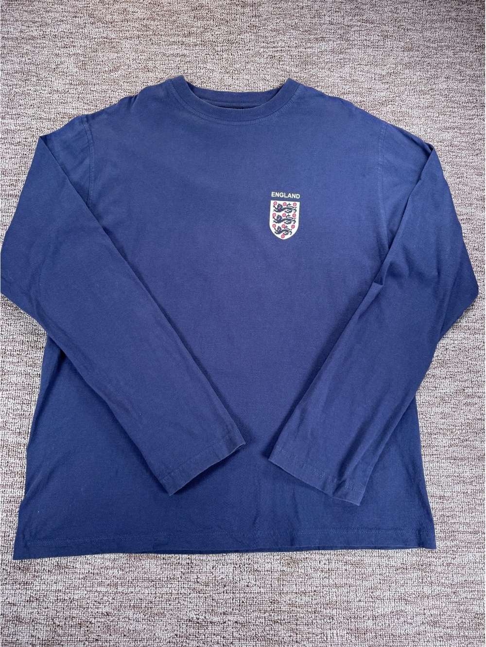 Admiral England Long Sleeve Shirt Navy Blue XXL Casual Sportswear